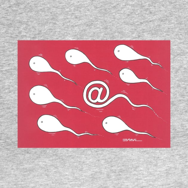 Sperm and internet by BAYSAL